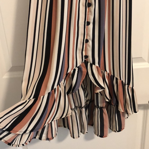 Multi color stripes spring/summer dress - Picture 5 of 5